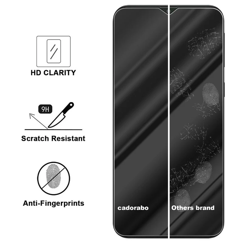 Cadorabo Panzer Folie kompatibel mit Samsung Galaxy M20 - Schutzfolie Gehärtetes (Tempered) Display-Schutzglas in 9H Härte mit 3D Touch Kompatibilität