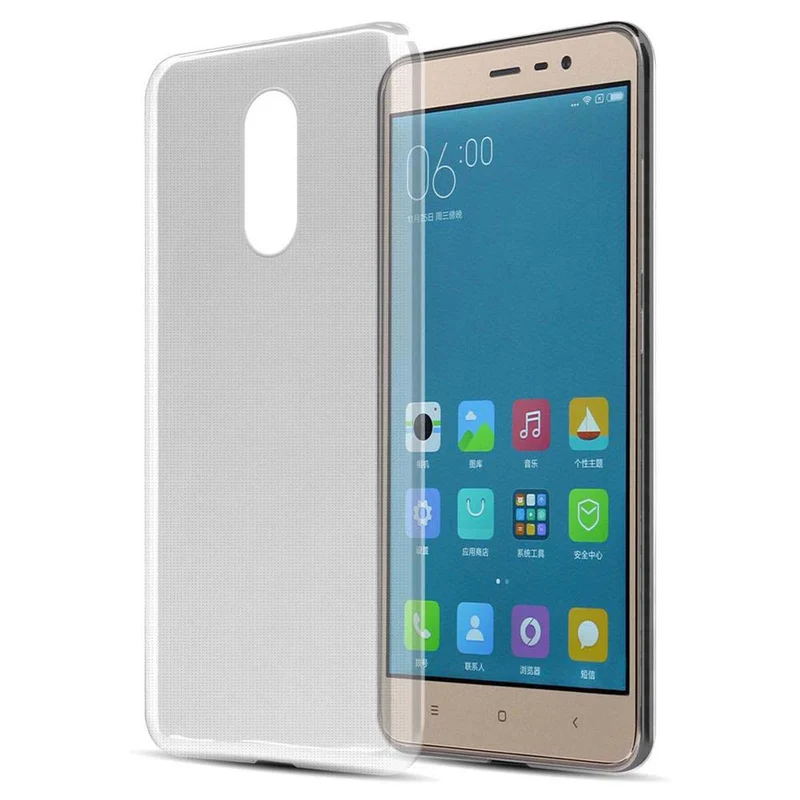 Cadorabo Hülle kompatibel mit Xiaomi Mi NOTE 3 Schutzhülle aus flexiblem TPU Silikon