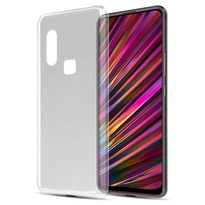 Cadorabo Hülle kompatibel mit Vivo V15 Schutzhülle aus flexiblem TPU Silikon