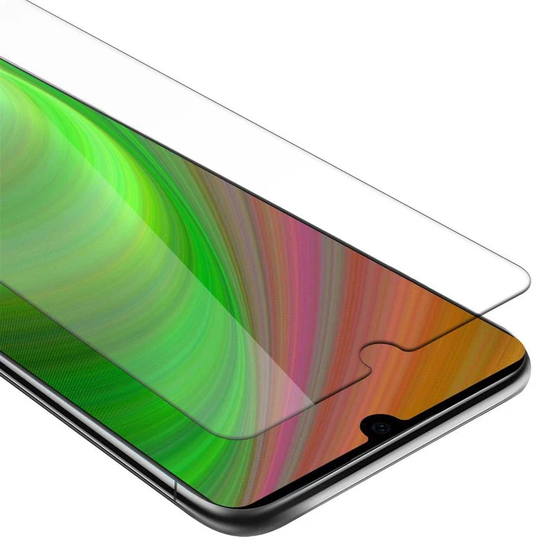 Cadorabo Panzer Folie kompatibel mit Huawei P30 - Schutzfolie Gehärtetes (Tempered) Display-Schutzglas in 9H Härte mit 3D Touch Kompatibilität