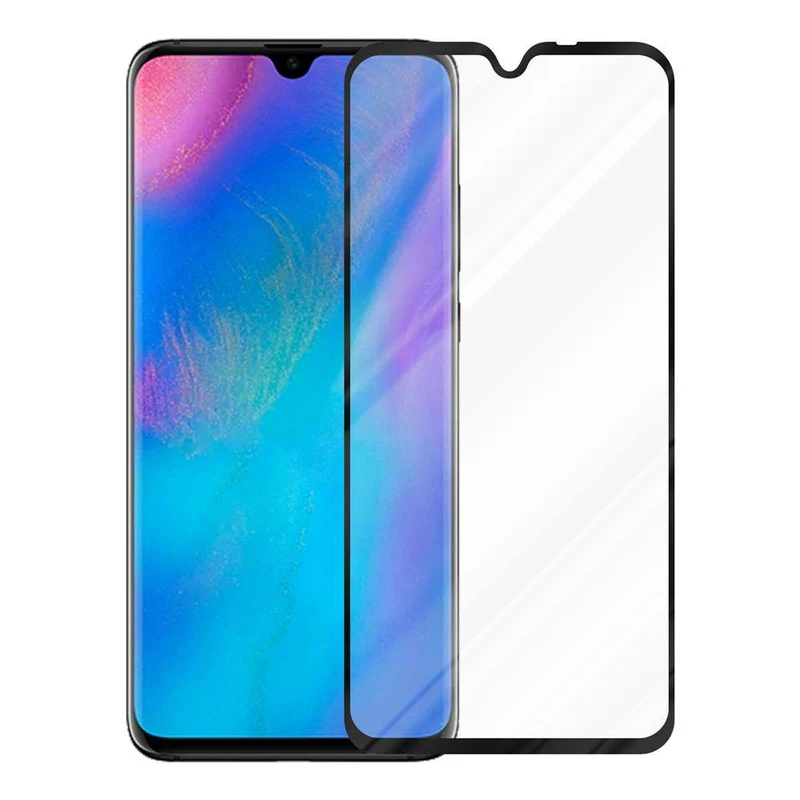 Cadorabo Vollbild Panzer Folie kompatibel mit Huawei P30 PRO - Schutzfolie Gehärtetes (Tempered) Display-Schutzglas in 9H Härte mit 3D Touch