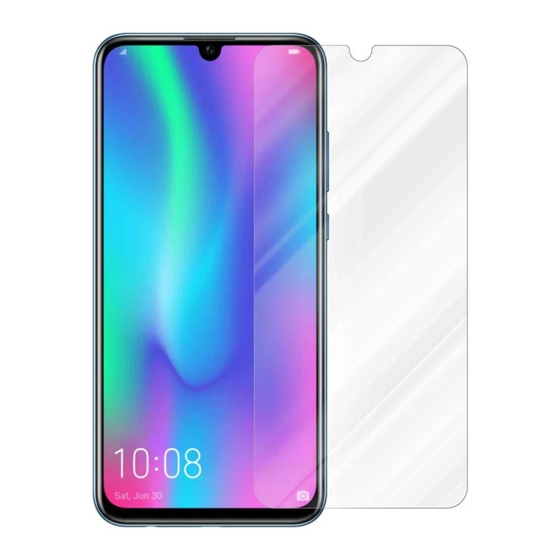 Cadorabo Panzer Folie kompatibel mit Honor 10 LITE / Huawei P SMART 2019 - Schutzfolie Gehärtetes (Tempered) Display-Schutzglas in 9H Härte mit 3D Touch Kompatibilität