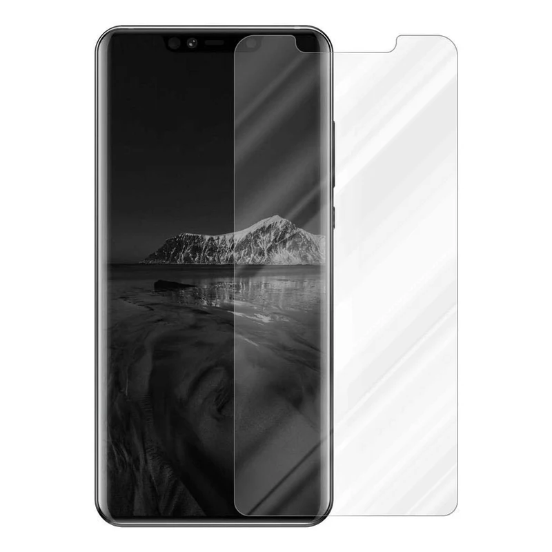 Cadorabo Panzer Folie kompatibel mit Huawei MATE 20 PRO - Schutzfolie Gehärtetes (Tempered) Display-Schutzglas in 9H Härte mit 3D Touch Kompatibilität
