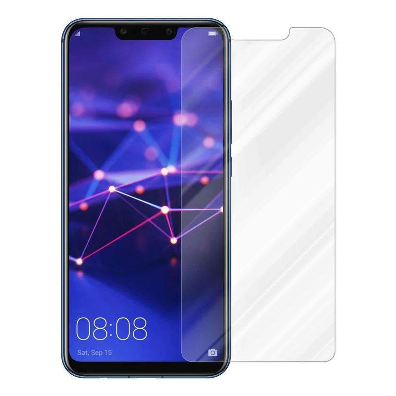 Cadorabo Panzer Folie kompatibel mit Huawei MATE 20 LITE - Schutzfolie Gehärtetes (Tempered) Display-Schutzglas in 9H Härte mit 3D Touch Kompatibilität