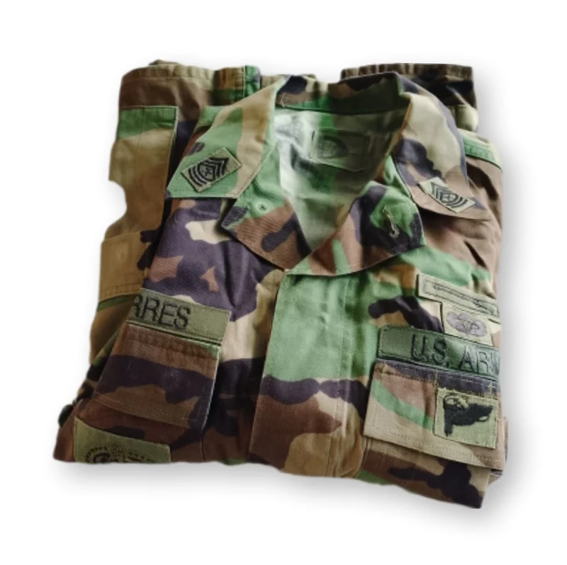 US Army Combat Jacke Feldjacke Woodland Surplus