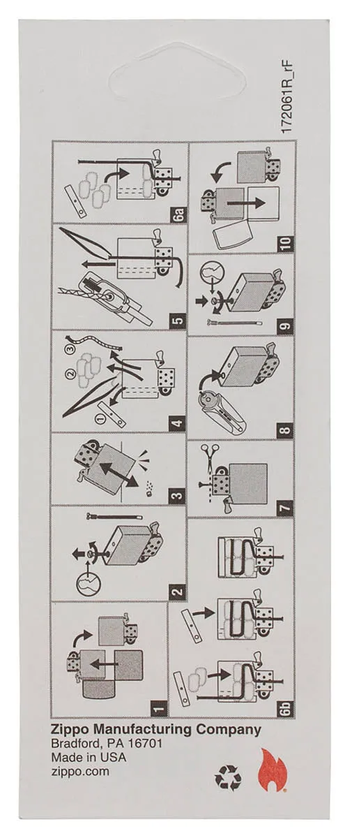 Zippo Dochte