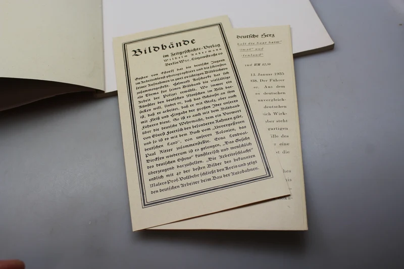„Ein Volk erth seinen Führer“ – H. Hoffmann