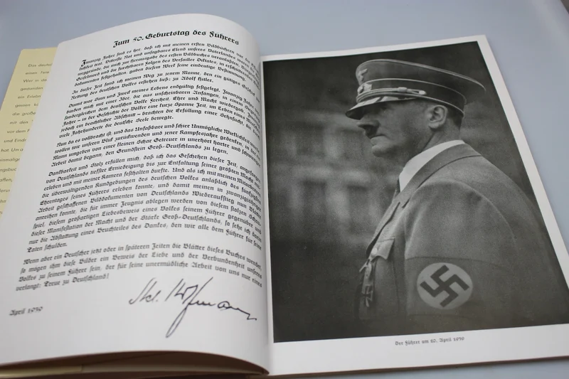 „Ein Volk erth seinen Führer“ – H. Hoffmann