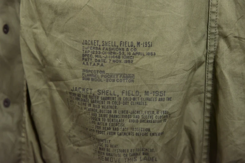 US Army - Feldjacke M.51 - Korea