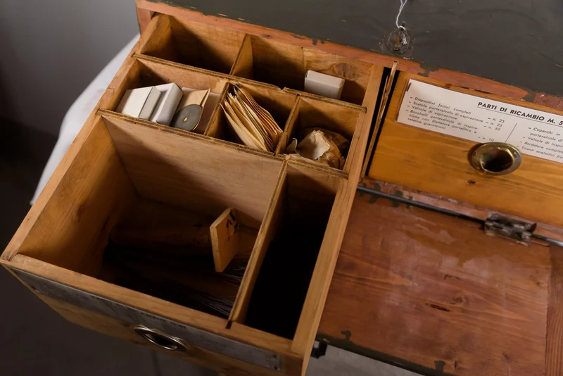 NBC MAG Zubehörkoffer - Italienische Armee 60er/70er Jahre