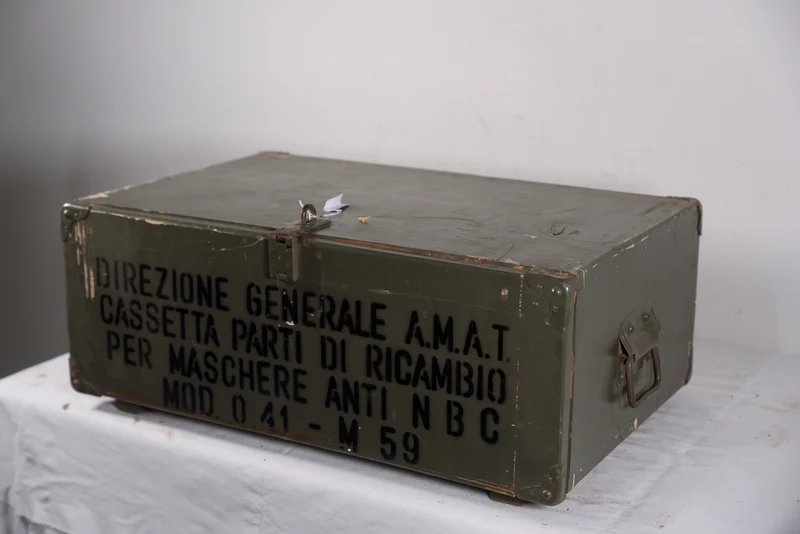 NBC MAG Zubehörkoffer - Italienische Armee 60er/70er Jahre