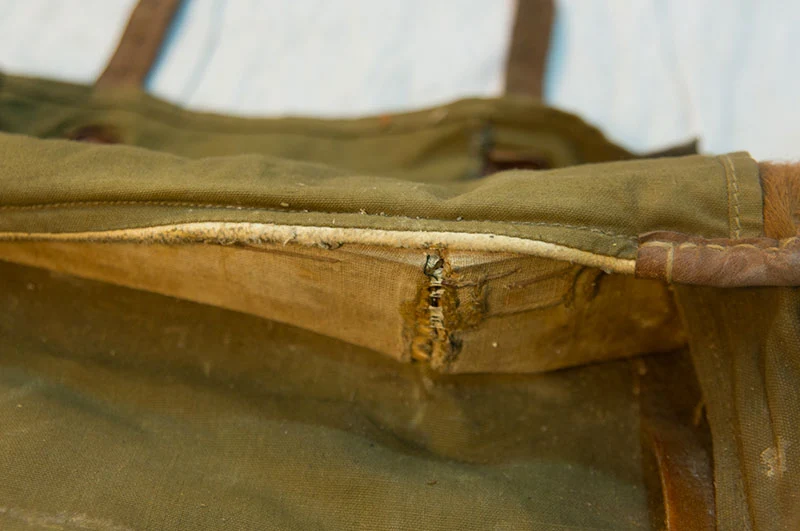 Rucksack vom Typ "Affe" aus dem 2. Weltkrieg