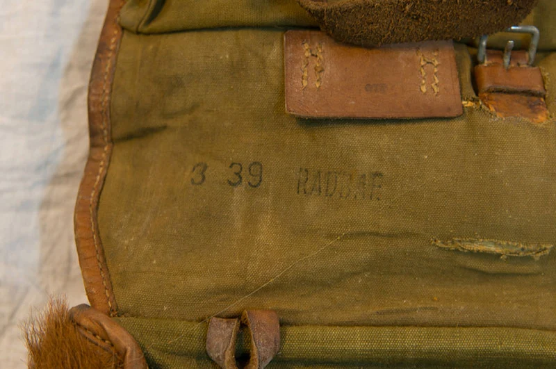 Rucksack vom Typ "Affe" aus dem 2. Weltkrieg