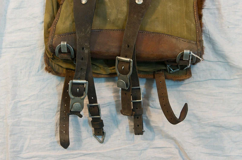 Rucksack vom Typ "Affe" aus dem 2. Weltkrieg