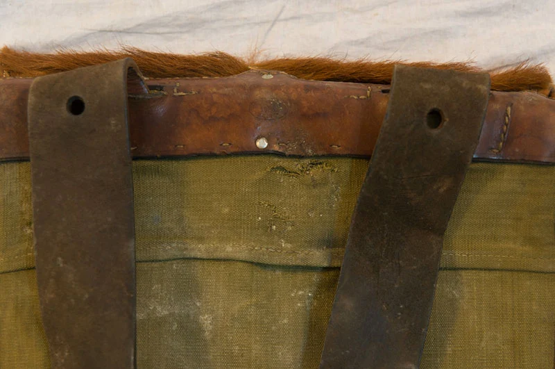 Rucksack vom Typ "Affe" aus dem 2. Weltkrieg