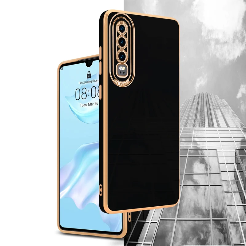 Cadorabo Hülle kompatibel mit Huawei P30 TPU Silikon Case Cover