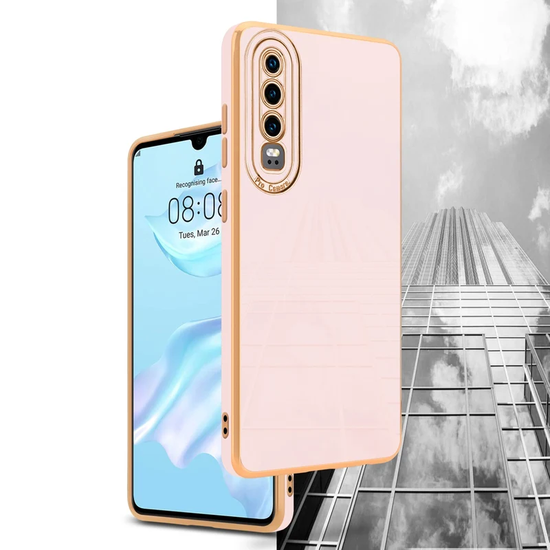Cadorabo Hülle kompatibel mit Huawei P30 TPU Silikon Case Cover