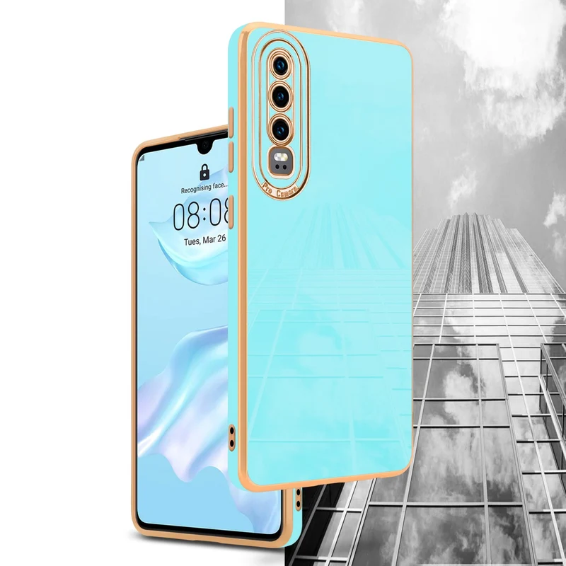 Cadorabo Hülle kompatibel mit Huawei P30 TPU Silikon Case Cover