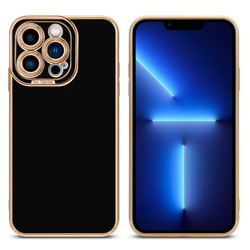Cadorabo Hülle kompatibel mit Apple iPhone 13 PRO MAX TPU Silikon Case Cover