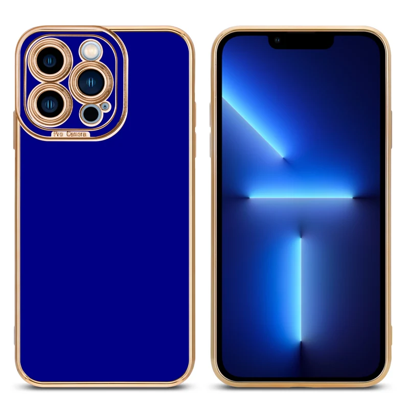 Cadorabo Hülle kompatibel mit Apple iPhone 13 PRO MAX TPU Silikon Case Cover