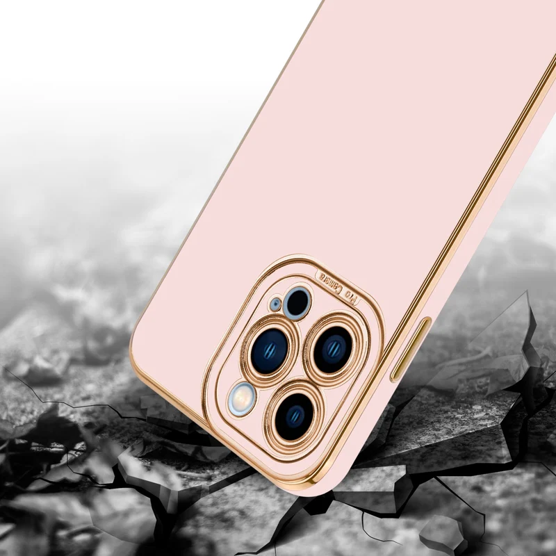 Cadorabo Hülle kompatibel mit Apple iPhone 13 PRO MAX TPU Silikon Case Cover