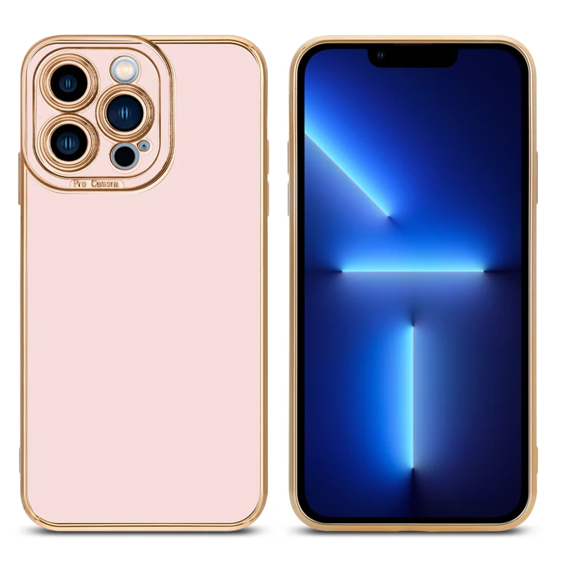 Cadorabo Hülle kompatibel mit Apple iPhone 13 PRO MAX TPU Silikon Case Cover