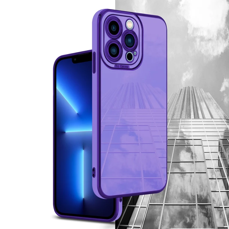 Cadorabo Hülle kompatibel mit Apple iPhone 13 PRO MAX TPU Silikon Case Cover
