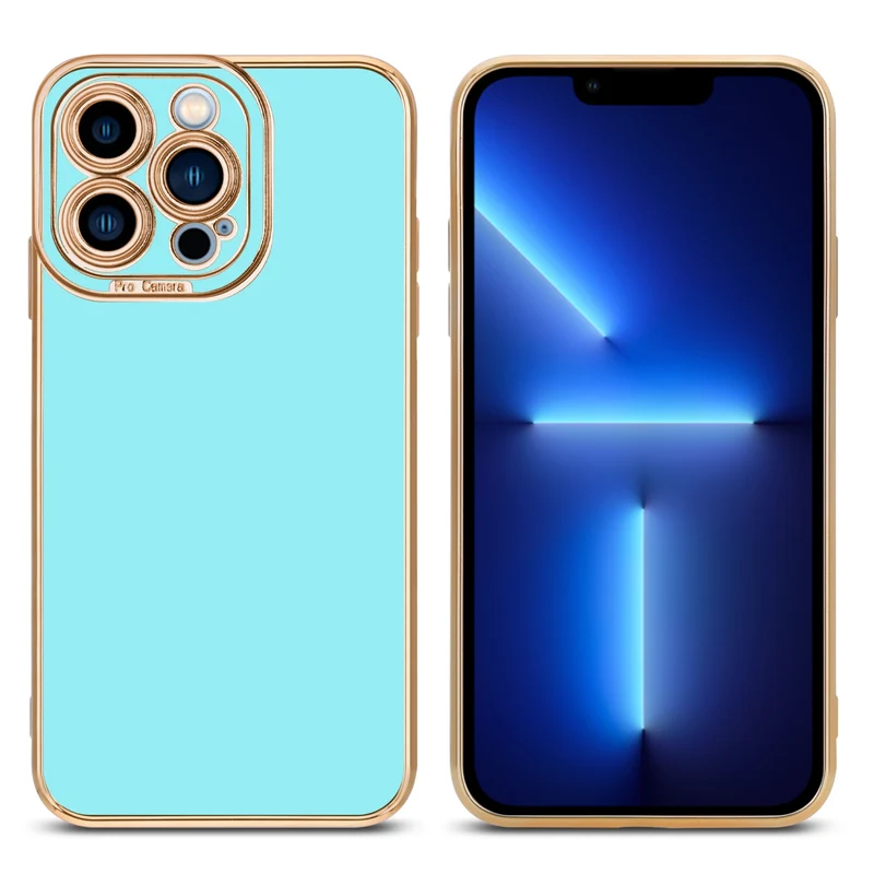 Cadorabo Hülle kompatibel mit Apple iPhone 13 PRO MAX TPU Silikon Case Cover