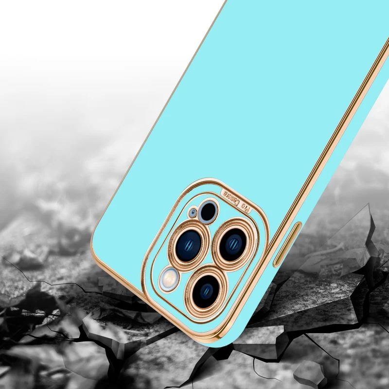 Cadorabo Hülle kompatibel mit Apple iPhone 13 PRO MAX TPU Silikon Case Cover