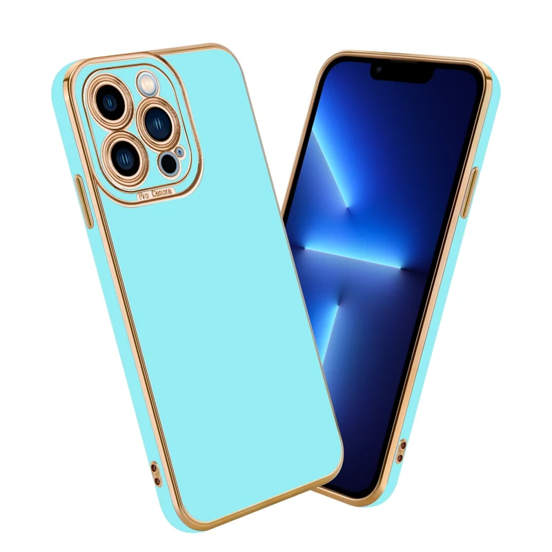 Cadorabo Hülle kompatibel mit Apple iPhone 13 PRO TPU Silikon Case Cover