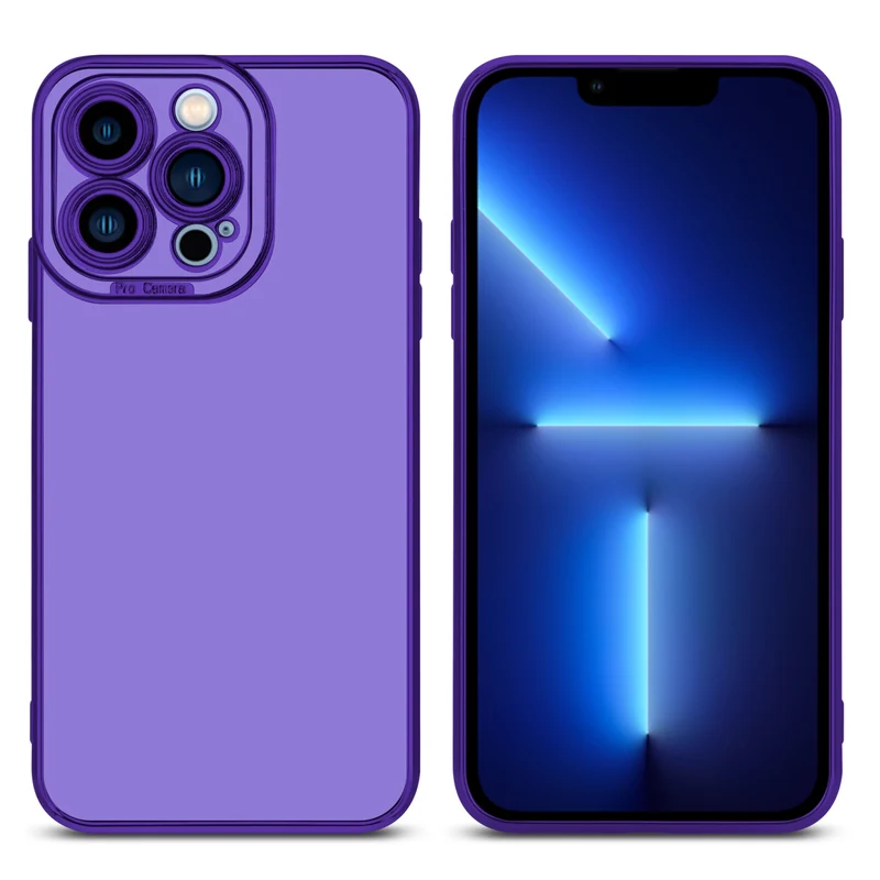 Cadorabo Hülle kompatibel mit Apple iPhone 13 PRO TPU Silikon Case Cover