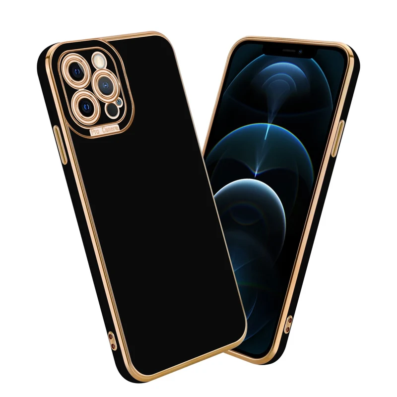Cadorabo Hülle kompatibel mit Apple iPhone 12 PRO MAX TPU Silikon Case Cover