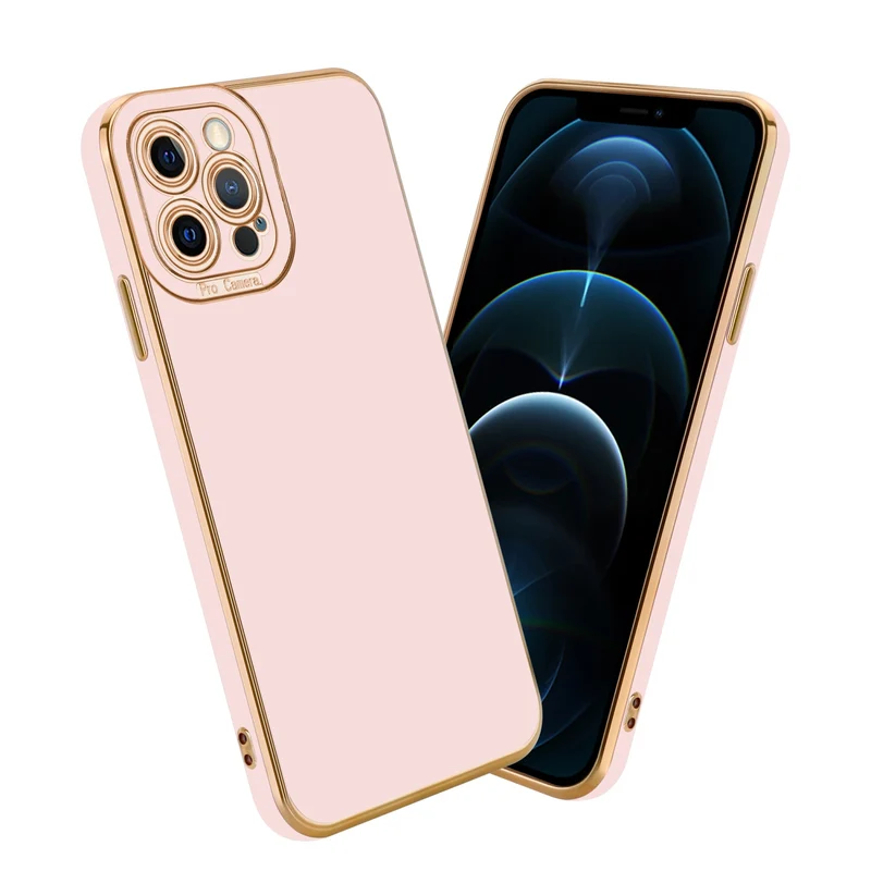 Cadorabo Hülle kompatibel mit Apple iPhone 12 PRO MAX TPU Silikon Case Cover