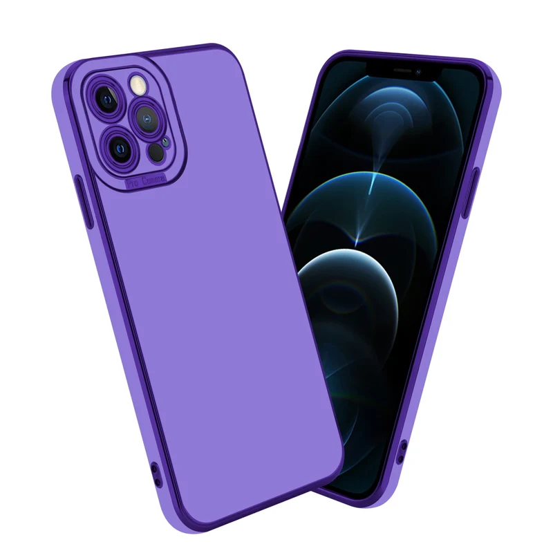 Cadorabo Hülle kompatibel mit Apple iPhone 12 PRO MAX TPU Silikon Case Cover