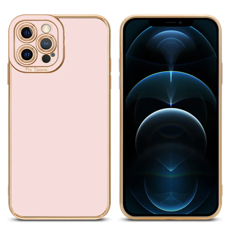 Cadorabo Hülle kompatibel mit Apple iPhone 12 PRO MAX TPU Silikon Case Cover