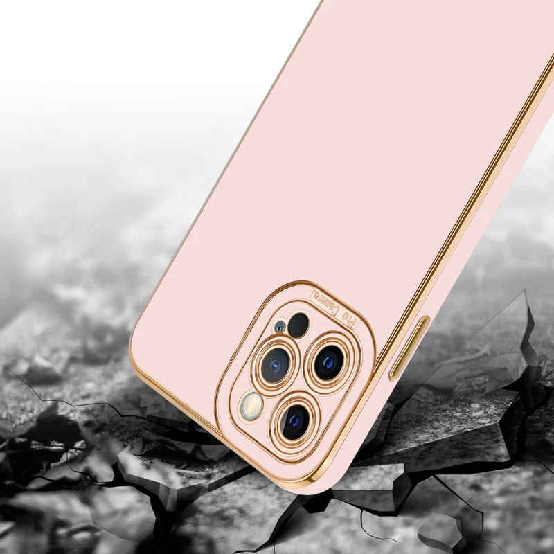 Cadorabo Hülle kompatibel mit Apple iPhone 12 PRO MAX TPU Silikon Case Cover