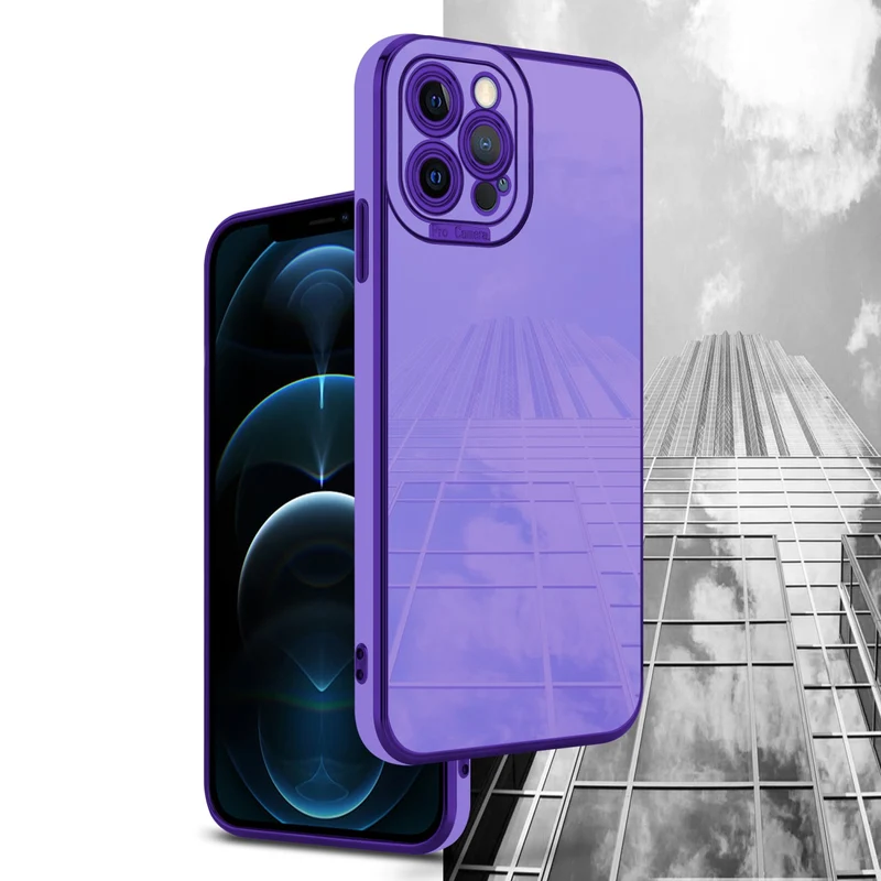 Cadorabo Hülle kompatibel mit Apple iPhone 12 PRO MAX TPU Silikon Case Cover