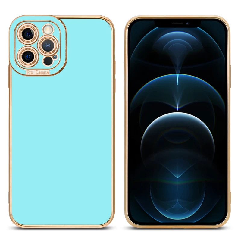 Cadorabo Hülle kompatibel mit Apple iPhone 12 PRO MAX TPU Silikon Case Cover