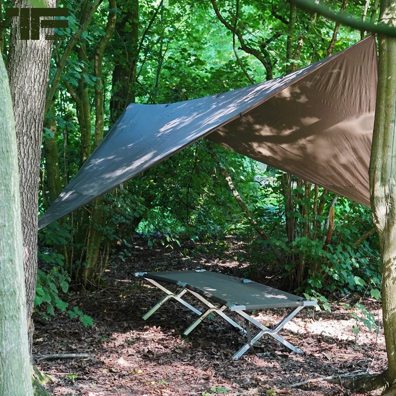 Taskforce 2215 Tarp 3x3 m – Leichte Allzweck-Plane für Outdoor-Abenteuer