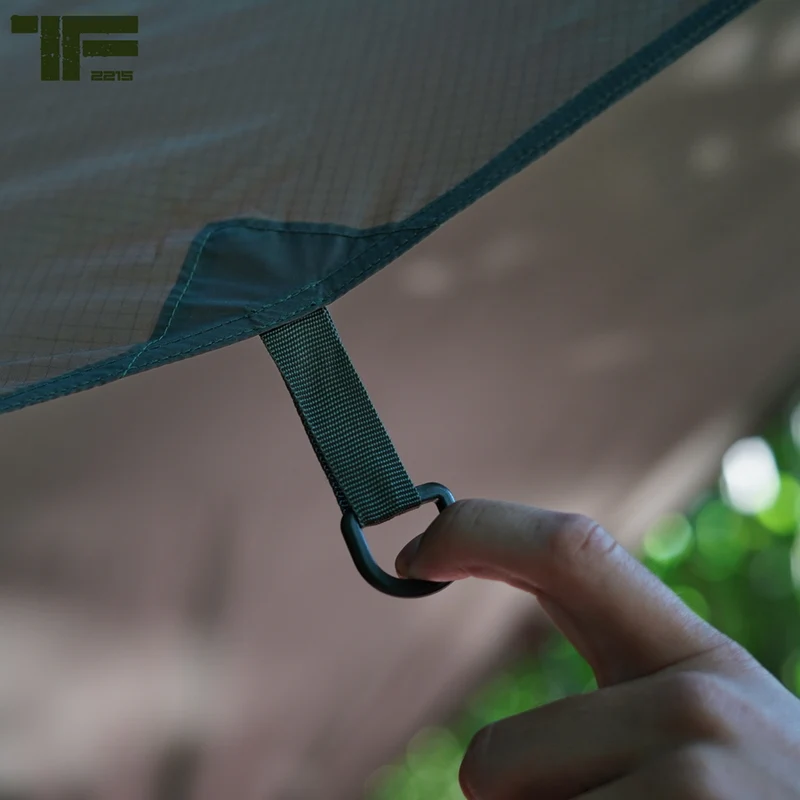 Taskforce 2215 Tarp 3x3 m – Leichte Allzweck-Plane für Outdoor-Abenteuer