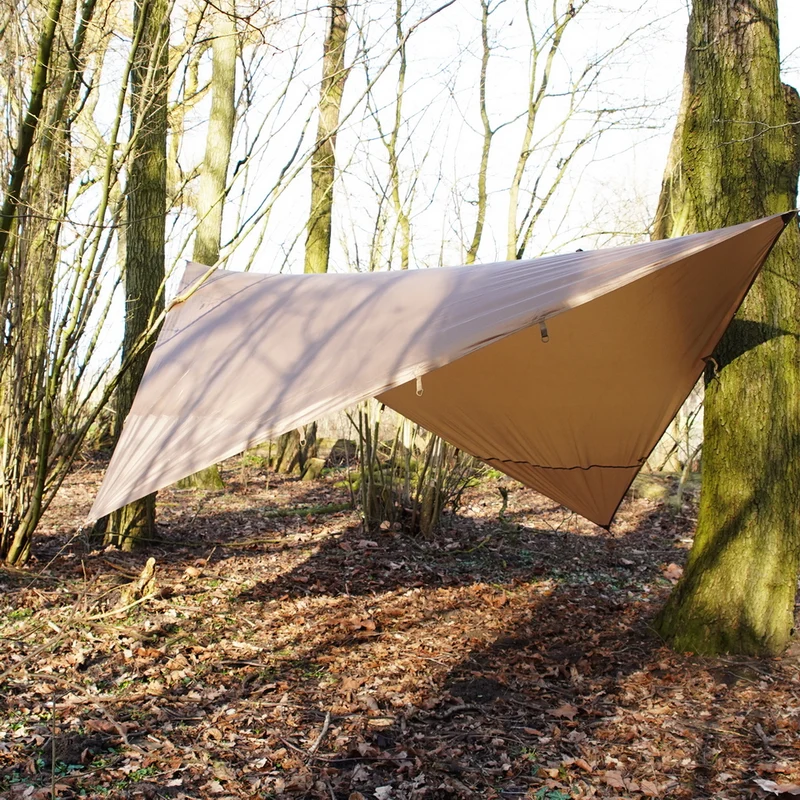 Taskforce 2215 Tarp 3x3 m – Leichte Allzweck-Plane für Outdoor-Abenteuer