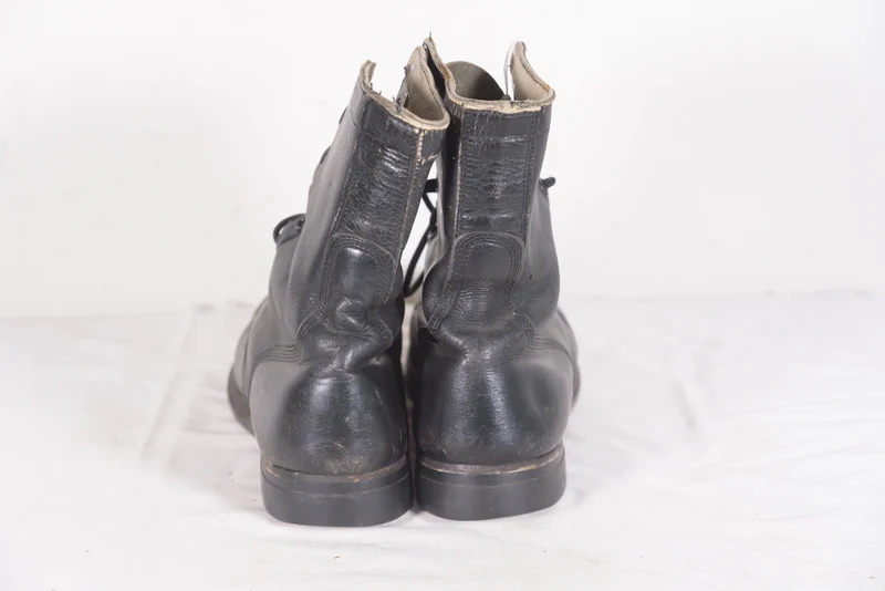 BILTRITE-Stiefel der US-Armee aus den 60er Jahren aus schwarzem Leder