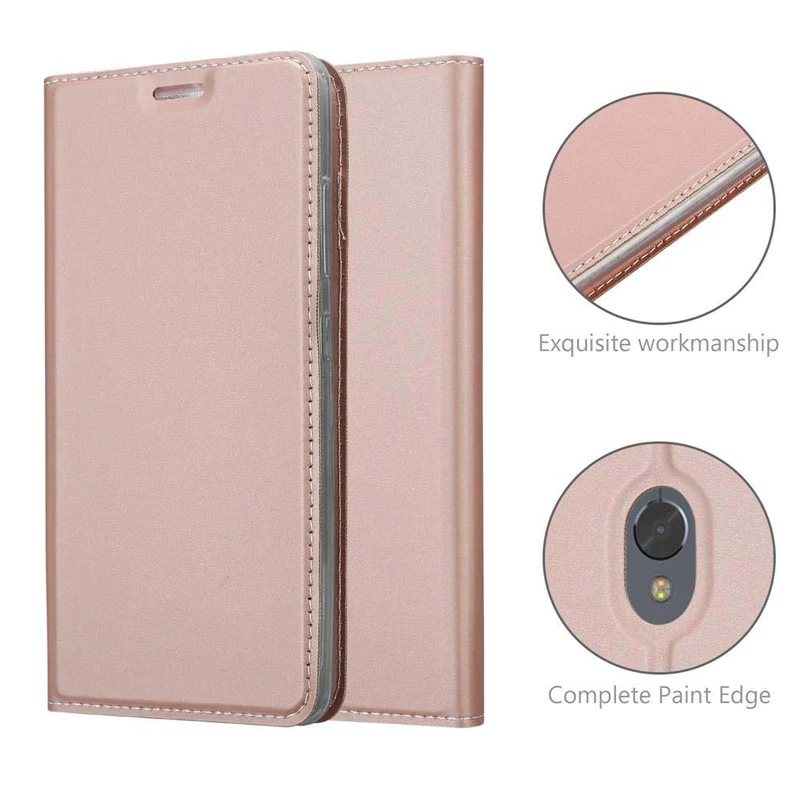 Cadorabo Hülle kompatibel mit Lenovo P2 Schutzhülle mit Magnetverschluss, Standfunktion und Kartenfach