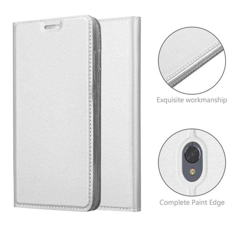 Cadorabo Hülle kompatibel mit Lenovo P2 Schutzhülle mit Magnetverschluss, Standfunktion und Kartenfach