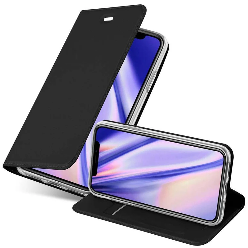 Cadorabo Hülle kompatibel mit Apple iPhone XS MAX Schutzhülle mit Magnetverschluss, Standfunktion und Kartenfach