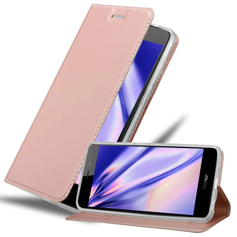 Cadorabo Hülle kompatibel mit Honor 5C Schutzhülle mit Magnetverschluss, Standfunktion und Kartenfach