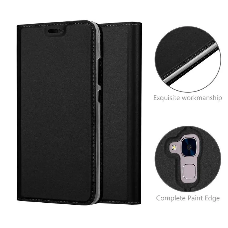 Cadorabo Hülle kompatibel mit Honor 5C Schutzhülle mit Magnetverschluss, Standfunktion und Kartenfach
