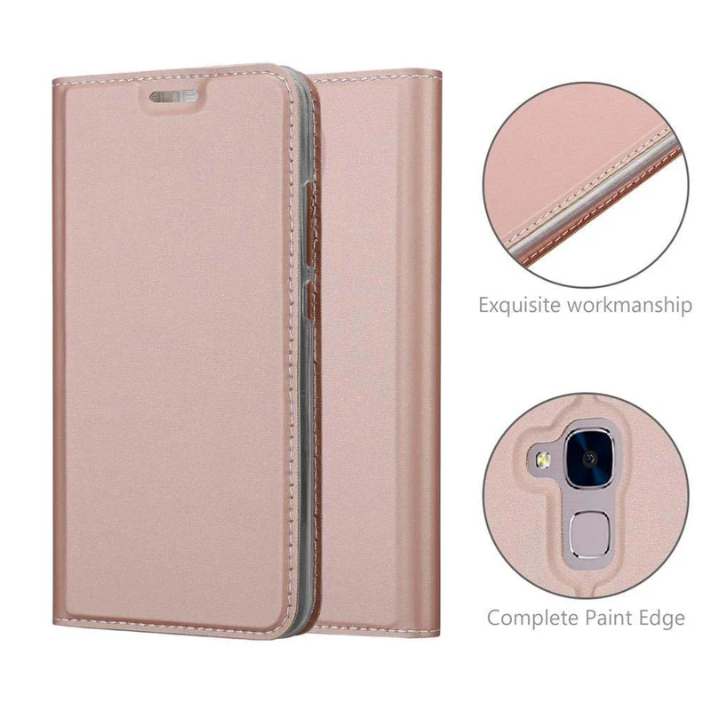 Cadorabo Hülle kompatibel mit Honor 5C Schutzhülle mit Magnetverschluss, Standfunktion und Kartenfach
