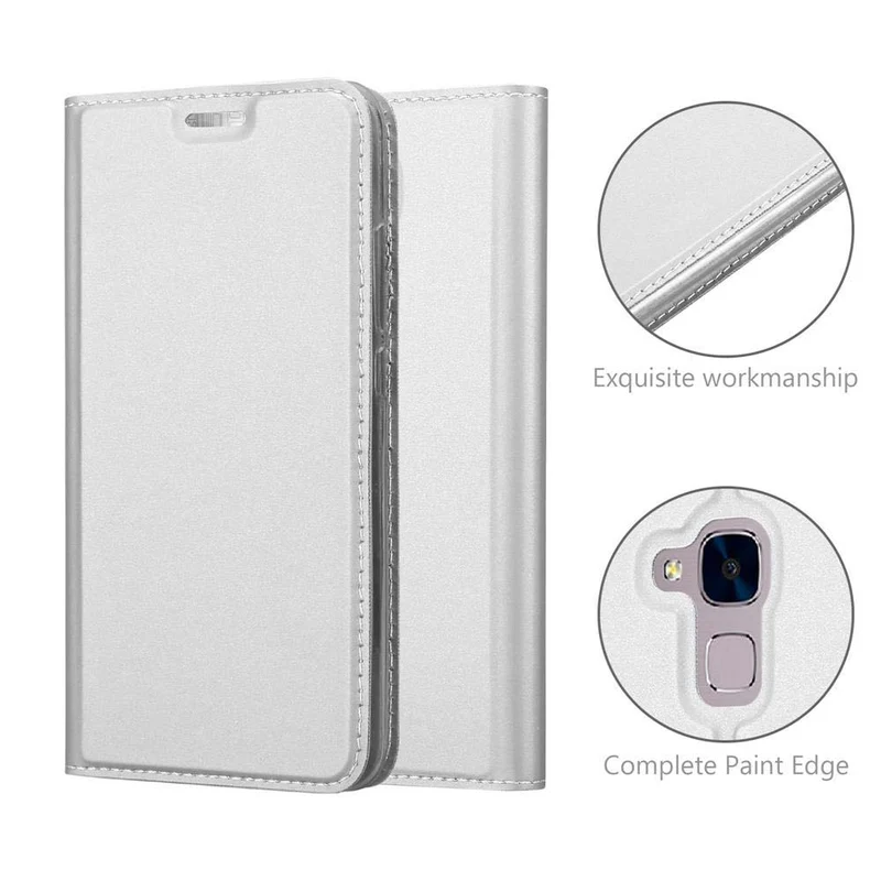 Cadorabo Hülle kompatibel mit Honor 5C Schutzhülle mit Magnetverschluss, Standfunktion und Kartenfach
