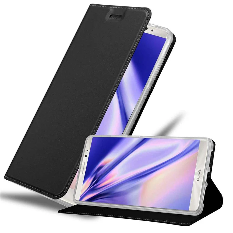 Cadorabo Hülle kompatibel mit Huawei MATE 8 Schutzhülle mit Magnetverschluss, Standfunktion und Kartenfach